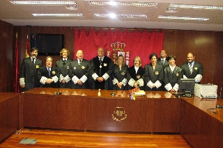 Han sido apadrinados por el presidente de la Sala de lo Social del TSJN, Víctor Cubero; la presidenta de la Audiencia de Navarra, Esther Erice; y el presidente de la Sección Segunda de la Audiencia Pr